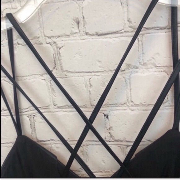 NWT KENDALL & KYLIE / vegan leather dress - Picture 4 of 6